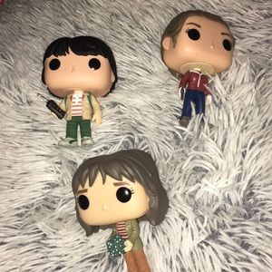 stranger things mike nancy and joyce pops